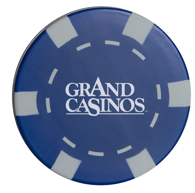 New Foam Casino Chip Stress Ball