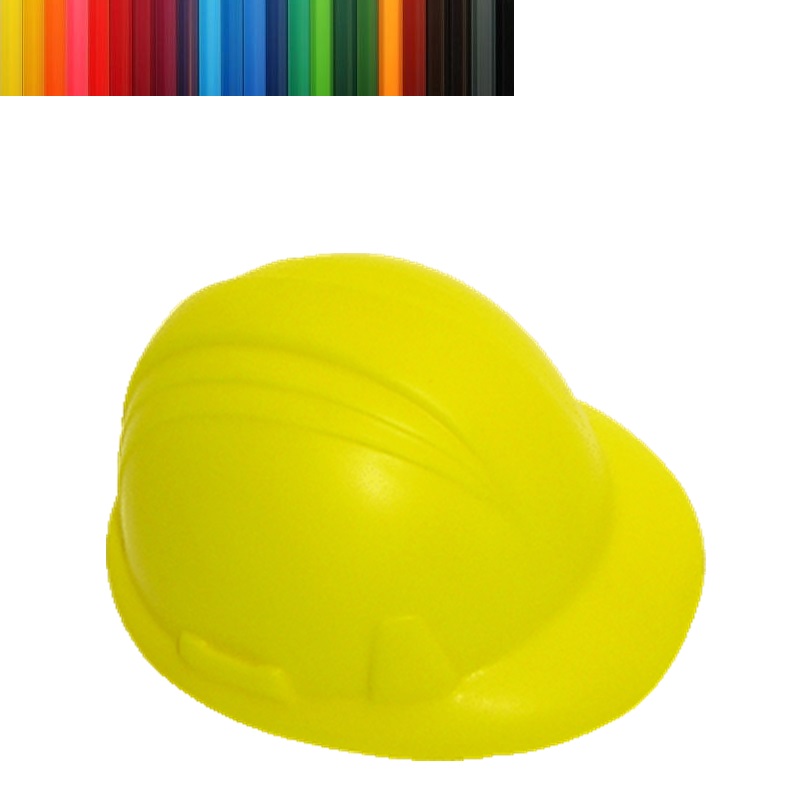 Foam Safety Helmet Shaped Stress Ball