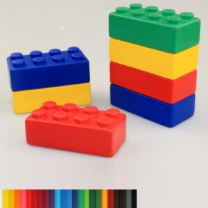New Foam Building Block Shaped Stress Ball