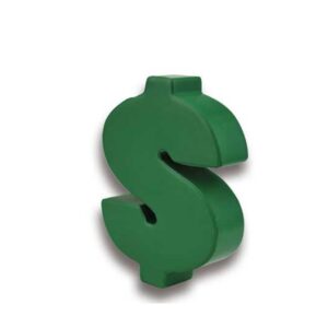Foam US Dollar Shaped Stress Ball