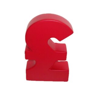 Foam Pound Shaped Stress Ball