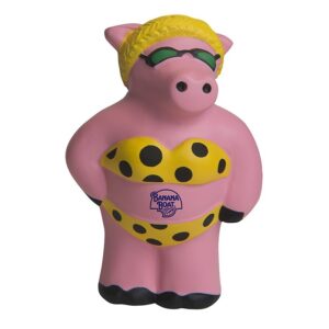 Foam Beach Pig Stress Ball