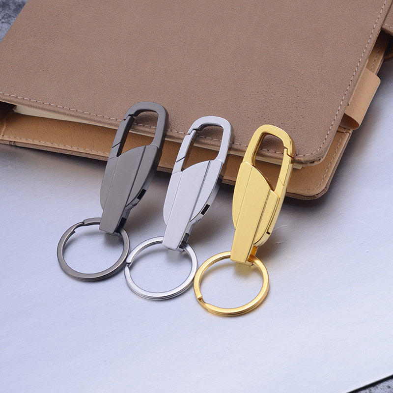 Zinc Alloy Metal Hook Keychain