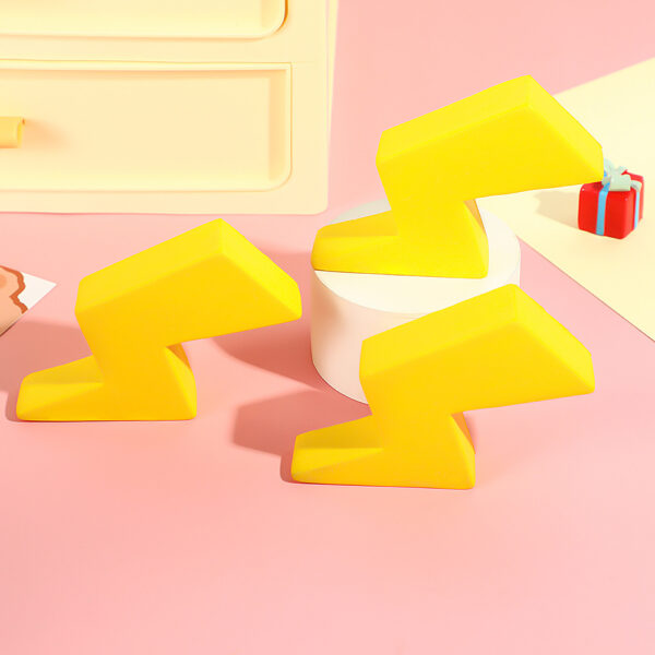 Custom Lightning Bolt Foam Stress Ball