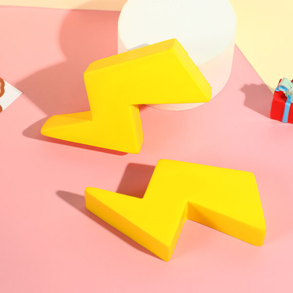 Custom Lightning Bolt Foam Stress Ball
