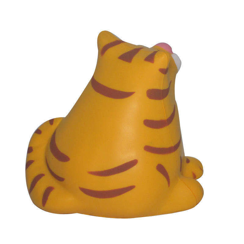 Tongue-Sticking Tiger Foam Stress Ball