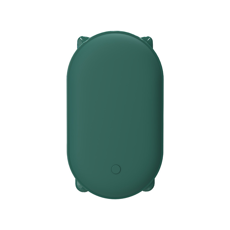 Aluminum Alloy  2 In 1 Cat Ear Shape USB Rechargeable Power Bank Hand Warmer-5000mAh