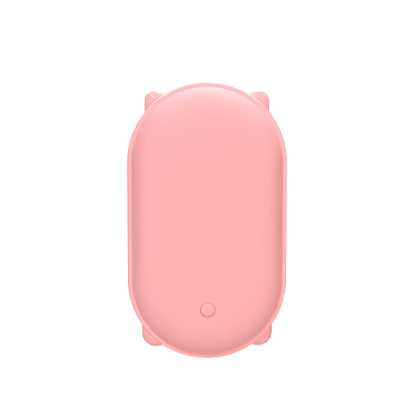 Aluminum Alloy  2 In 1 Cat Ear Shape USB Rechargeable Power Bank Hand Warmer-5000mAh