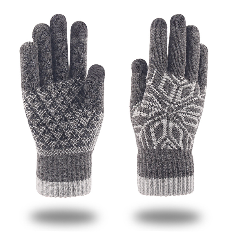Touch Screen Knitted Woolen  Gloves