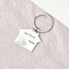 Alloy New Home Keyring