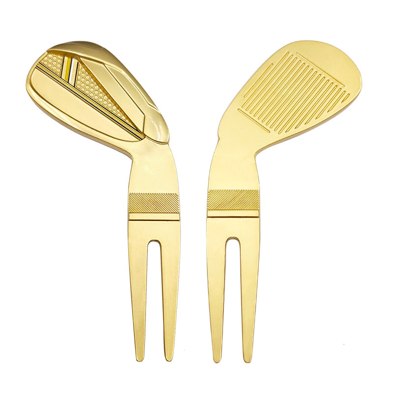 Custom Zinc Alloy Golf Divot Fork