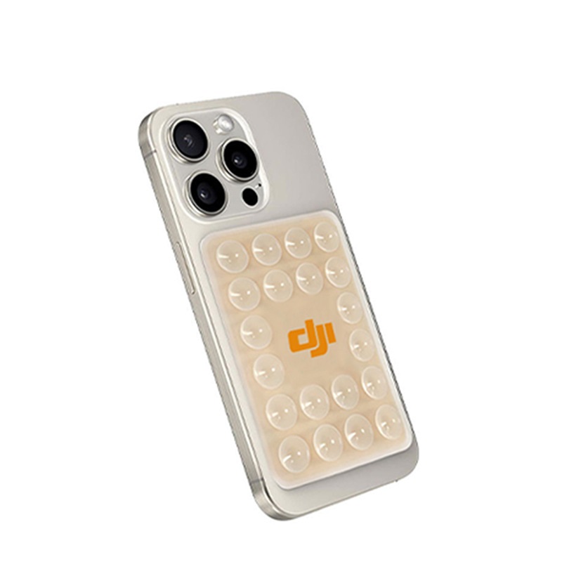 Custom  Silicone Mobile Wallet Card Holder with Suction Cups