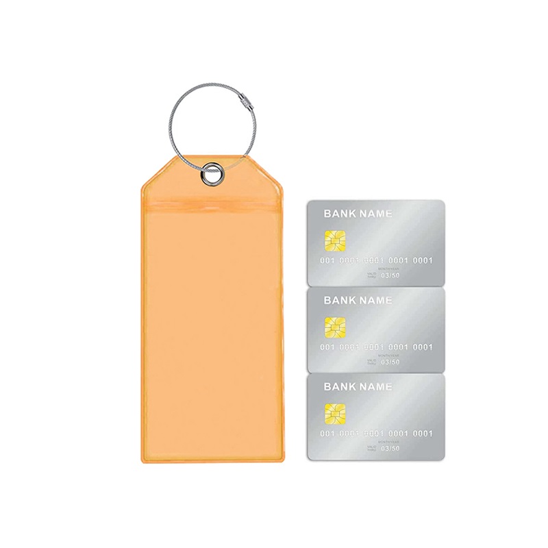 Multi-color PVC Luggage Tag