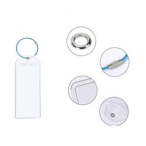 New Transparent Waterproof PVC Luggage Tag