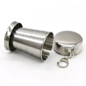 Stainless Steel Foldable Mini Water Bottle
