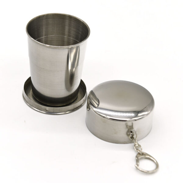 Stainless Steel Foldable Mini Water Bottle