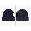 Winter New Reflective Silk Knit Beanie