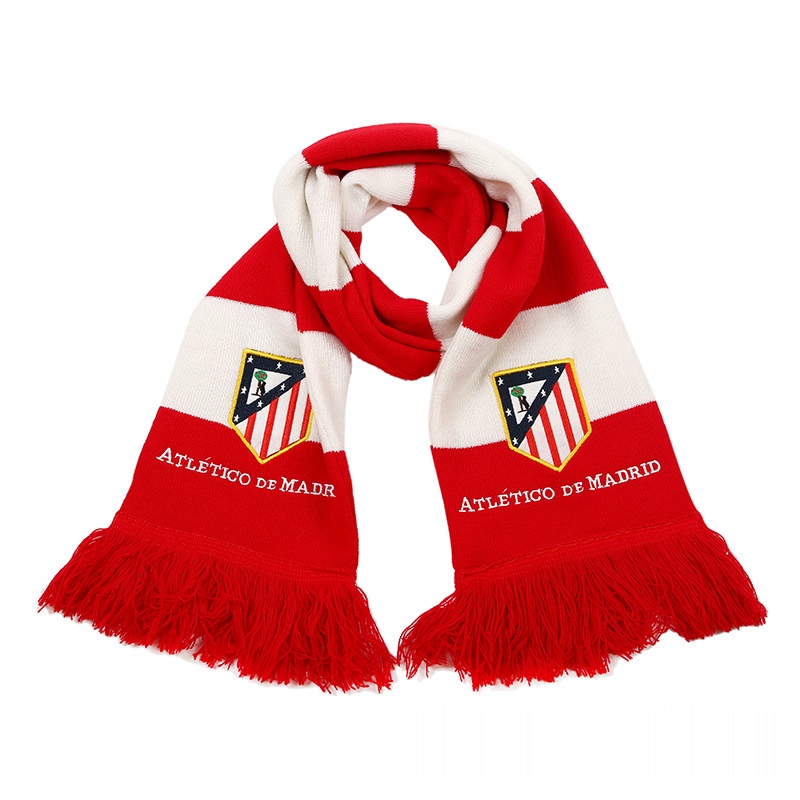 Embroidered Knitted Scarf