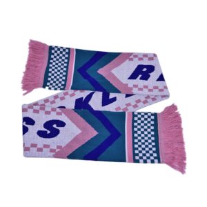 Autumn & Winter Knitted Jacquard Fan Scarf