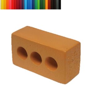 Foam 3-hole Brick Stress Ball