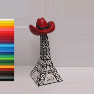 Foam New Paris Tower with Hat Stress Ball