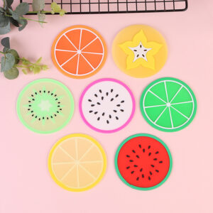 Customized Fruit PVC Insulated Coaster