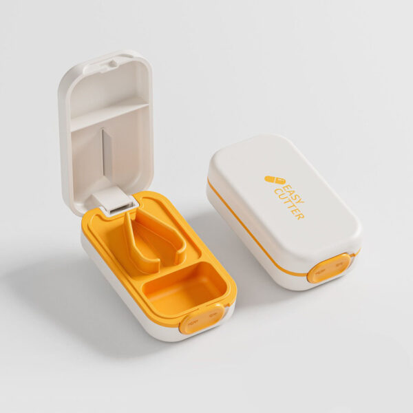 Pill Cutter and Storage Box