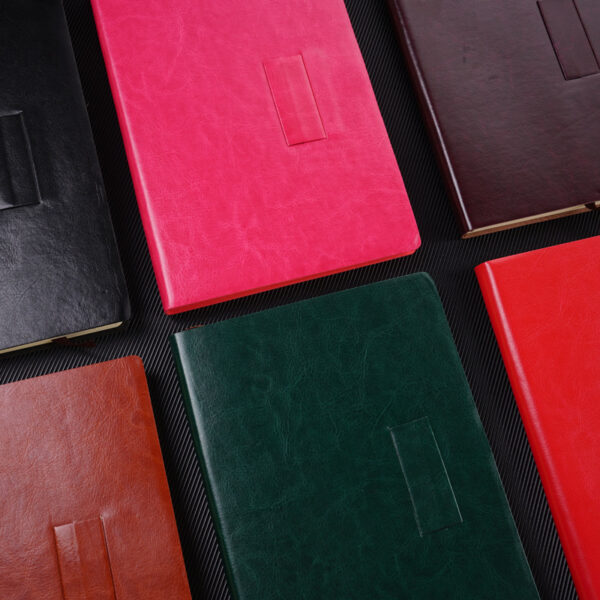 A5 Soft Cover Notebook with Pen Slot - Image 2