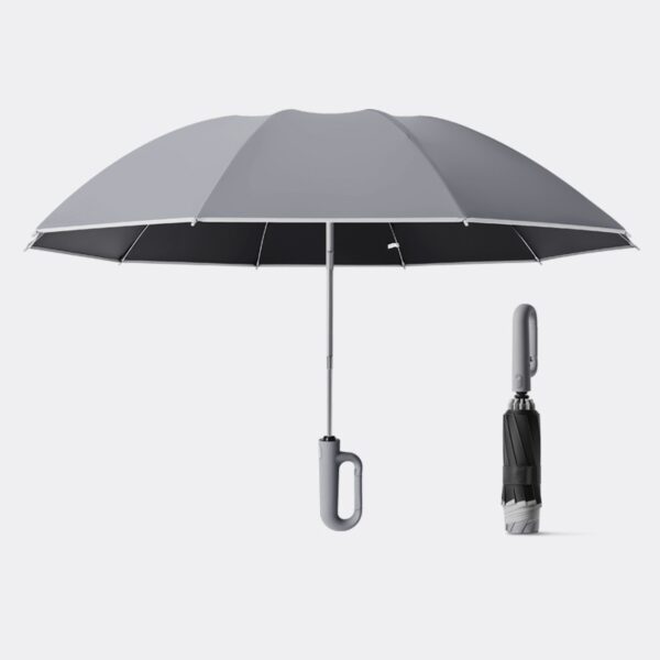 Hook Handle Windproof Dual-Use Umbrella - Image 2