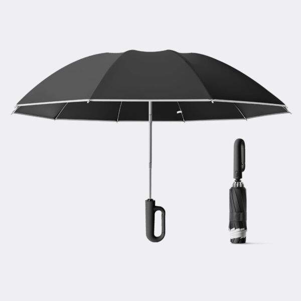 Hook Handle Windproof Dual-Use Umbrella - Image 3
