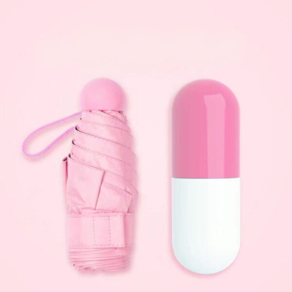 Creative Mini Five-Fold Capsule Umbrella - Image 3