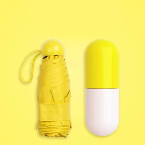 Creative Mini Five-Fold Capsule Umbrella - Image 4