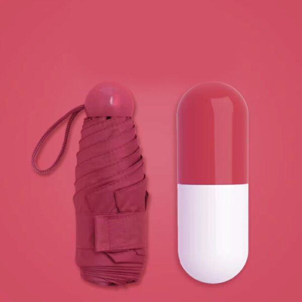 Creative Mini Five-Fold Capsule Umbrella - Image 5