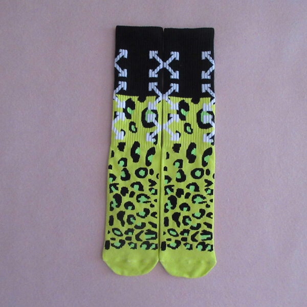 Custom Logo Combed Cotton Socks - Image 3