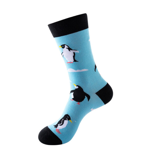 Full-Color Logo Fruit Cotton Sock - Image 2