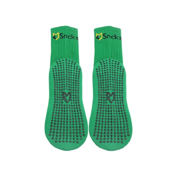 Custom Logo Silicone Grip Mid-Calf Sports Socks - Image 4