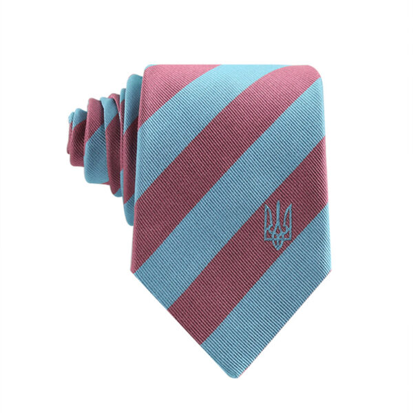 Corporate Polyester Silk Ties with Custom Logo - Image 2
