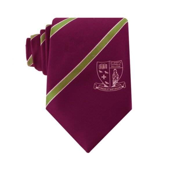 Academy Polyester Silk Tie - Image 2