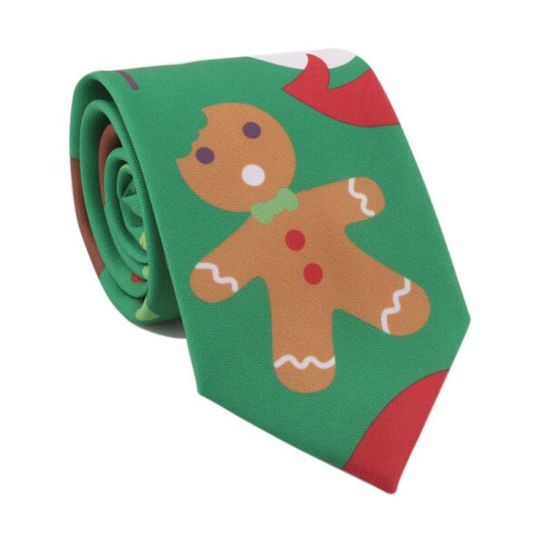 Festive Christmas Printed Ties with Custom Logo - Image 3