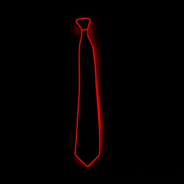 LED Light-up Tie with EL Cold Light Accessories - Image 3
