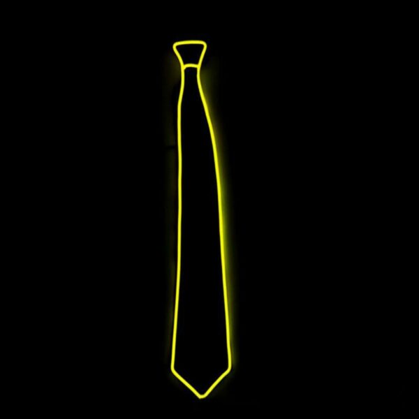 LED Light-up Tie with EL Cold Light Accessories - Image 4