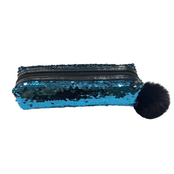 Glitter Pen Bag with Custom Logo - Image 2