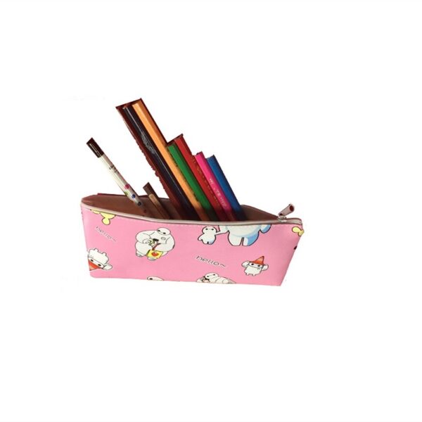 Customizable PU Cute Pencil Case