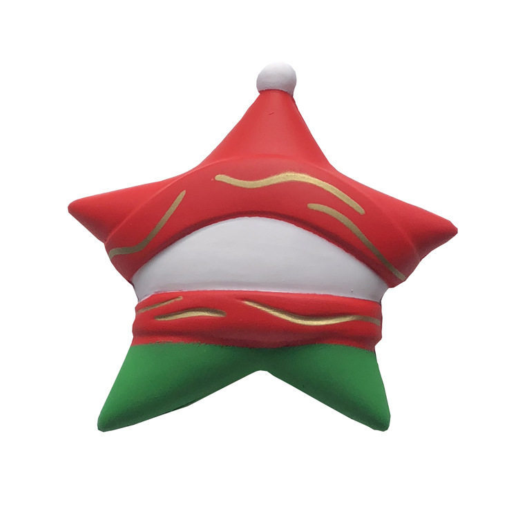 Christmas Star Slow Rising Stress Ball