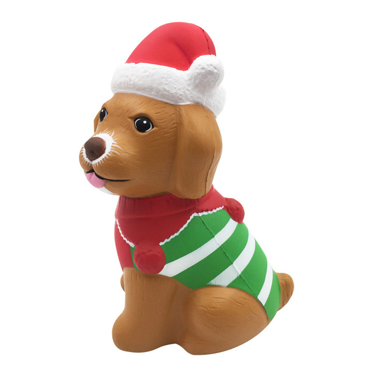 Christmas Dog Slow Rising Stress Ball