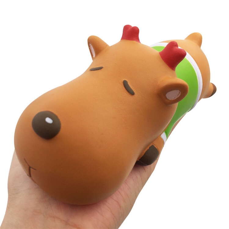 Christmas Sleepy Reindeer Slow Rising Stress Ball