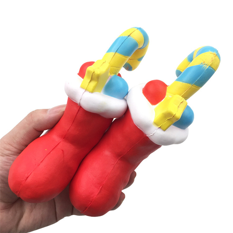 Christmas Gift Socks Slow Rising Stress Ball