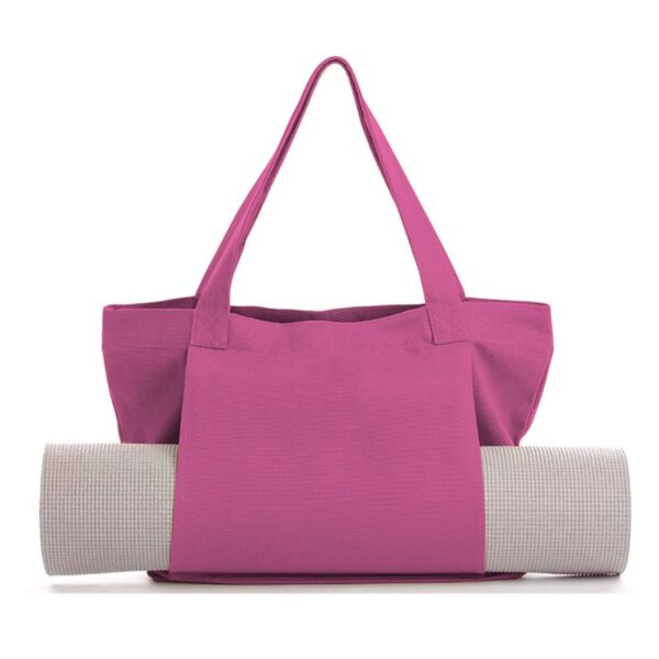 Multifunctional Yoga Canvas Tote Bag