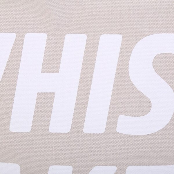 Cotton Color Printed Canvas Bag - Image 3