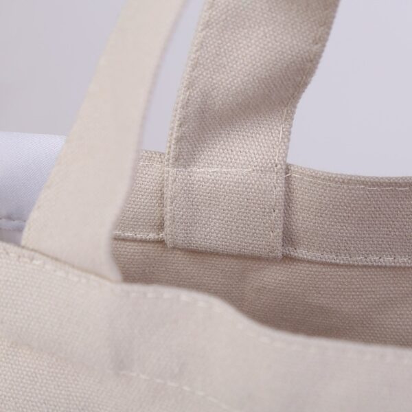 Cotton Color Printed Canvas Bag - Image 4